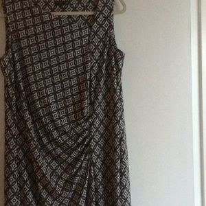 Black and white dress